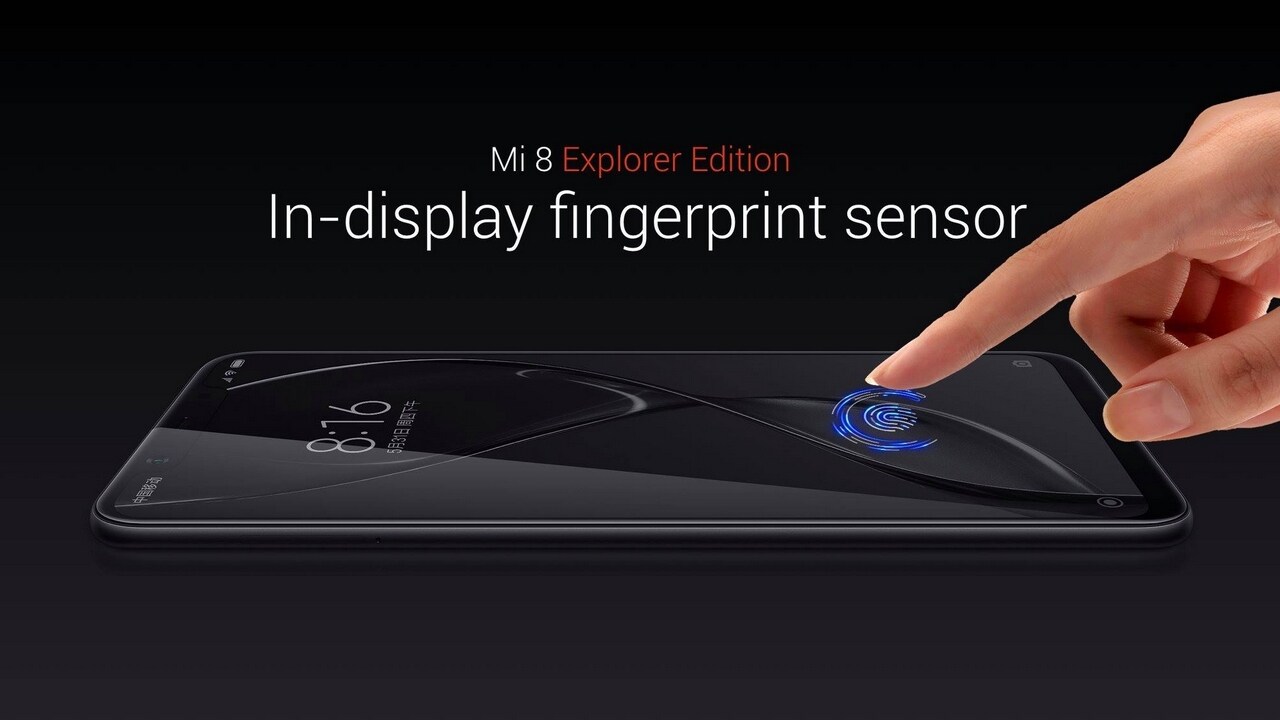 The Xiaomi Mi 8. Image: miui.com