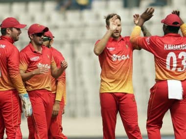 Zimbabwe’s national cricketers have not been paid for two months. AFP