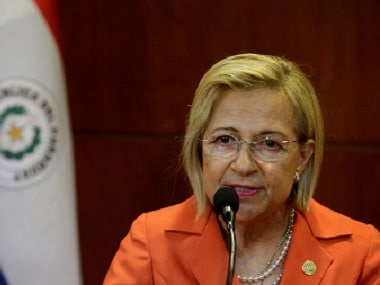 Alicia Pucheta to be the first woman president of Paraguay; Horacio Cartes steps down ahead of schedule