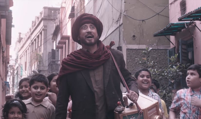 Bioscopewala movie trailer, a modern adaptation of Ranbindranath Tagore's Kabuliwala