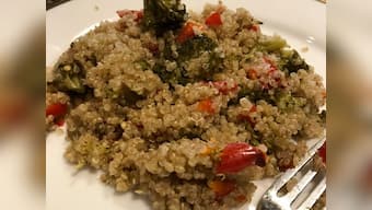 Abhishek Bachchan shares photo of broccoli salad made by Aishwarya, Twitterati invite themselves for dinner