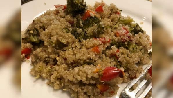 Abhishek Bachchan shares photo of broccoli salad made by Aishwarya, Twitterati invite themselves for dinner