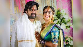Kannada stars Chiranjeevi Sarja, Megahna Raj wed in Bengaluru; Arjun Sarja also present at ceremony
