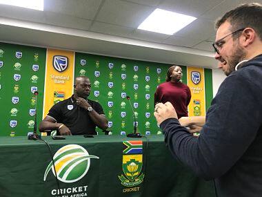 File image of Ottis Gibson. Image courtesy: Twitter @OfficialCSA