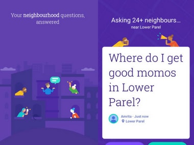 You can ask local questions on Neighbourly. Image: Google Neighbourly App 