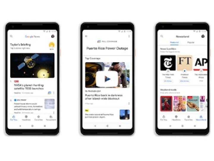 Google IO 2018: Google News app to undergo complete redesign with a 'Full Coverage' feature to present news from all possible angles