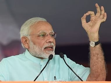 Prime Minister Narendra Modi addresses a rally in Karnataka. Image Courtsey: www.narendramodi.in 