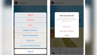 Instagram introduces a button for muting Posts and Stories from accounts without notifying the follower