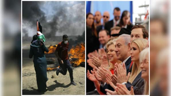 55 Palestinians killed, over 1,200 injured in protests on Gaza border as US, Israel inaugurate American Embassy in Jerusalem