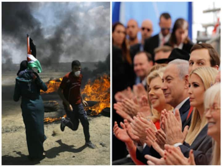 58 Palestinians, including 6 minors and a baby, dead, 2,700 injured in protests on Gaza border as Israel celebrates US Embassy move