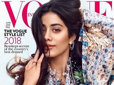 Janhvi Kapoor makes her debut on Vogue India cover; discusses upcoming films, Sridevi and paparazzi culture Janhvi Kapoor makes her debut on Vogue India cover; discusses upcoming films, Sridevi and paparazzi culture