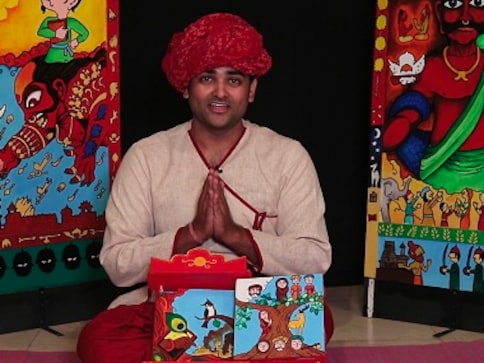 Watch: Kaavad, a dying Rajasthani art form, combines mythology and family histories to tell stories Watch: Kaavad, a dying Rajasthani art form, combines mythology and family histories to tell stories