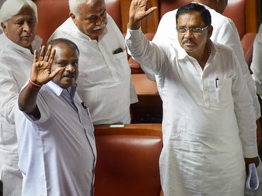 Congress-JD(S) government in Karnataka will complete five-year tenure, asserts HD Kumaraswamy Congress-JD(S) government in Karnataka will complete five-year tenure, asserts HD Kumaraswamy