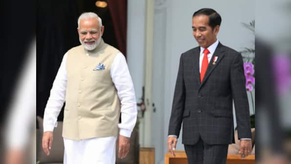 In Jakarta, Narendra Modi says India and Indonesia will double efforts to take bilateral trade to $50 billion by 2025