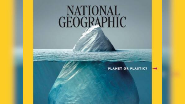 'Planet or plastic': National Geographic magazine's latest cover takes shot at pollution caused by plastic