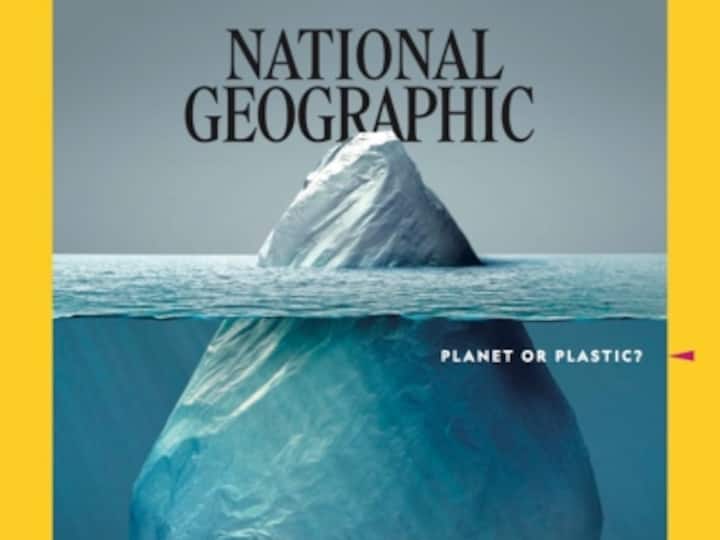 'Planet or plastic': National Geographic magazine's latest cover takes shot at pollution caused by plastic