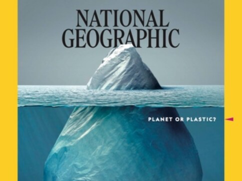 'Planet or plastic': National Geographic magazine's latest cover takes shot at pollution caused by plastic 'Planet or plastic': National Geographic magazine's latest cover takes shot at pollution caused by plastic