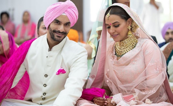 Neha Dhupia, Angad Bedi get married in a private, traditional ceremony in New Delhi