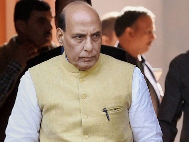 File image of Union minister Rajnath Singh. News18