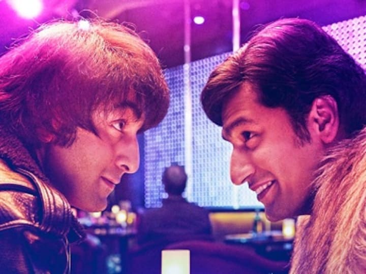 Sanju poster with Ranbir Kapoor, Vicky Kaushal: Hirani explores Sanjay Dutt, Kumar Gaurav's friendship