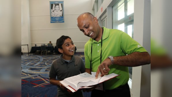 US National Spelling Bee: Atman Balakrishnan,12, hopes to make history in competition dominated by Indian Americans
