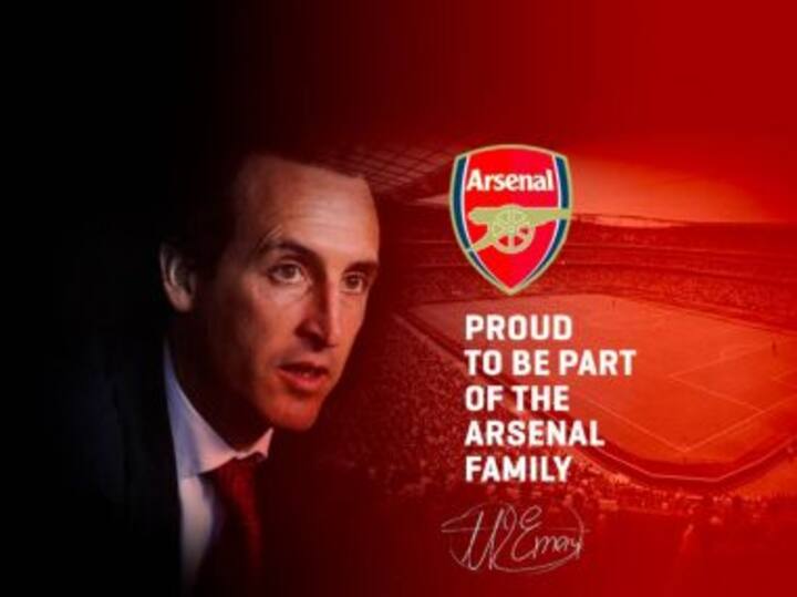 Premier League: Unai Emery’s website appears to confirm his appointment as Arsenal manager