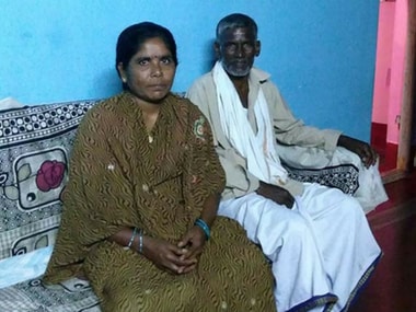 Puttaswamy, a dalit farmer in Nagavalli, Chamarajanagar, said he supports the Anna Bhagya scheme for its efficient delivery of foodgrains monthly. Indiaspend