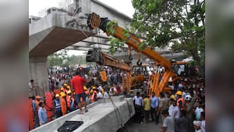 Varanasi flyover collapse updates: 18 dead, but Yogi Adityanath claims 15 casualties, suspends 5 officials
