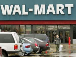 Walmart store. Representational image. AFP.