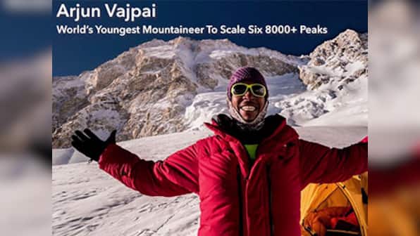 Meet Arjun Vajpai, the world's youngest mountaineer to scale six peaks over 8000 meters high