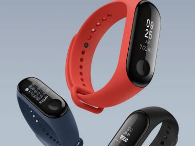 The Mi Band 3 comes in Black, Blue and Pink. Image credits: Weibo