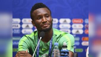 FIFA World Cup 2018: Nigeria captain John Obi Mikel urges team to keep nerves in check ahead of opener against Croatia