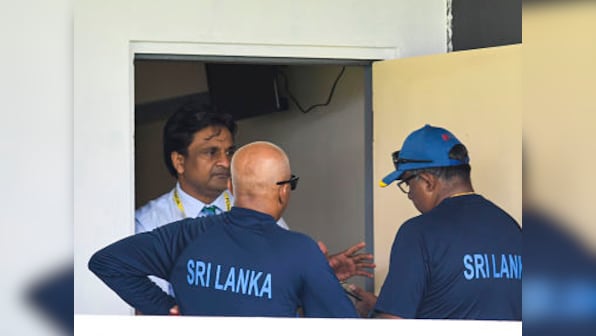 West Indies vs Sri Lanka: Visitors refuse to take field after umpires change ball before start of Day 3