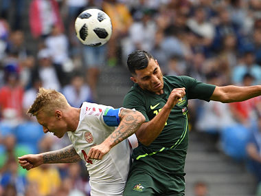 FIFA World Cup 2018: Australia's last-16 qualification hopes take a hit after draw with Denmark FIFA World Cup 2018: Australia's last-16 qualification hopes take a hit after draw with Denmark