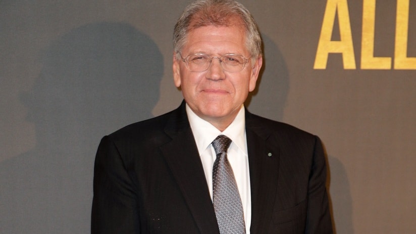 Robert Zemeckis arrives for the premiere of his film "Allied" on November 20, 2016 in Paris. AFP/ Geoffroy Van Der Hasselt