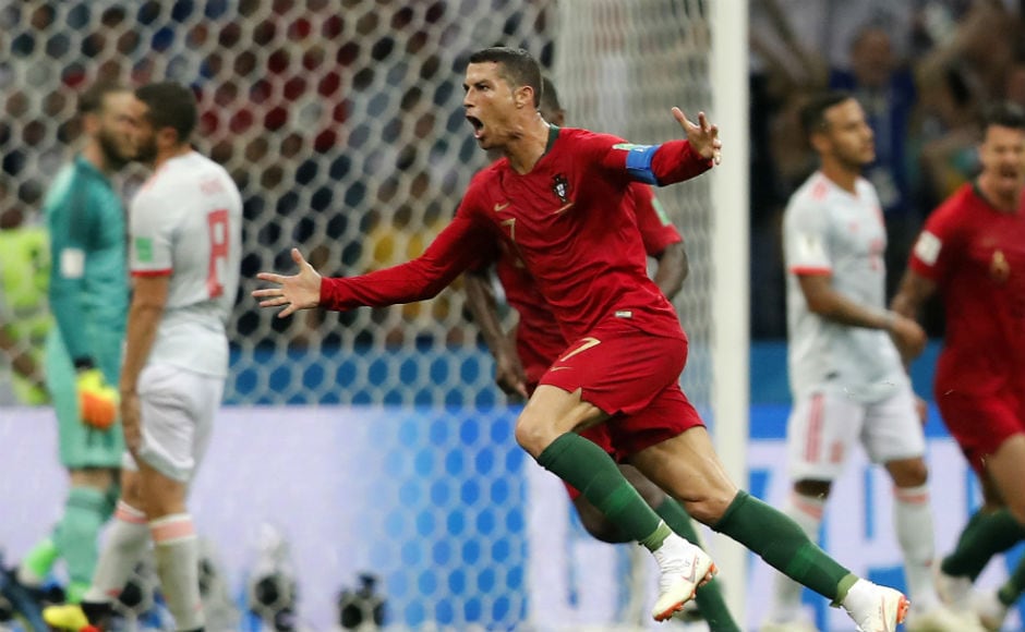 Cristiano Ronaldo hogs limelight as Portugal-Spain thriller ends in ...