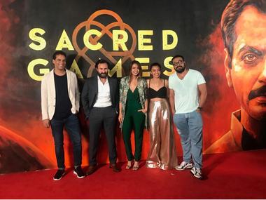 Netflix's Sacred Games featuring Saif Ali Khan-Nawazuddin Siddiqui, gets star-heavy premiere in Mumbai Netflix's Sacred Games featuring Saif Ali Khan-Nawazuddin Siddiqui, gets star-heavy premiere in Mumbai