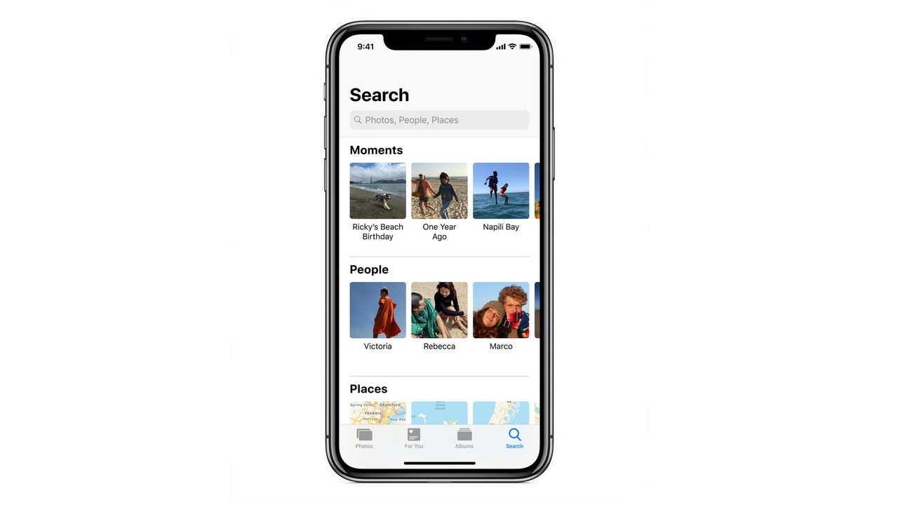 iOS 12 Photos.