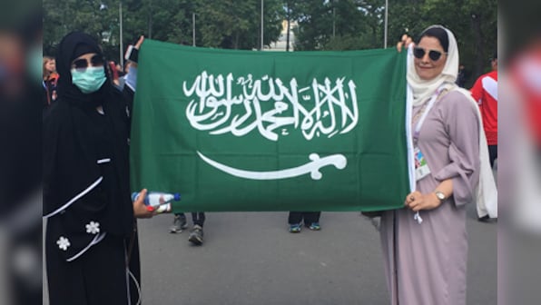 FIFA World Cup 2018: Saudi Arabian women rejoice in Russian stadiums after end of ban on attending football matches