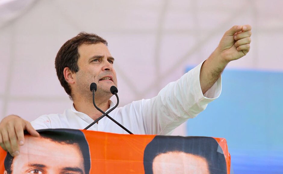 Gandhi began his speech by saying that the Congress, if elected, would waive farmers loans and complete the Mandsaur firing investigation in a period of 10 days. Narendra Modi's relationship with high profile businessmen and the fact that he waived their loans was also brought up by the Congress president. Twitter@INCIndia Gandhi began his speech by saying that the Congress, if elected, would waive farmers loans and complete the Mandsaur firing investigation in a period of 10 days. Narendra Modi's relationship with high profile businessmen and the fact that he waived their loans was also brought up by the Congress president. Twitter@INCIndia