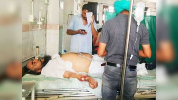 AAP MLA Amarjit Singh Sandoa, who was assaulted by mining mafia, rejects charge of extortion