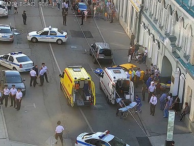 Taxi driver in Moscow who ploughed into eight pedestrians fell asleep at the wheel, says police Taxi driver in Moscow who ploughed into eight pedestrians fell asleep at the wheel, says police