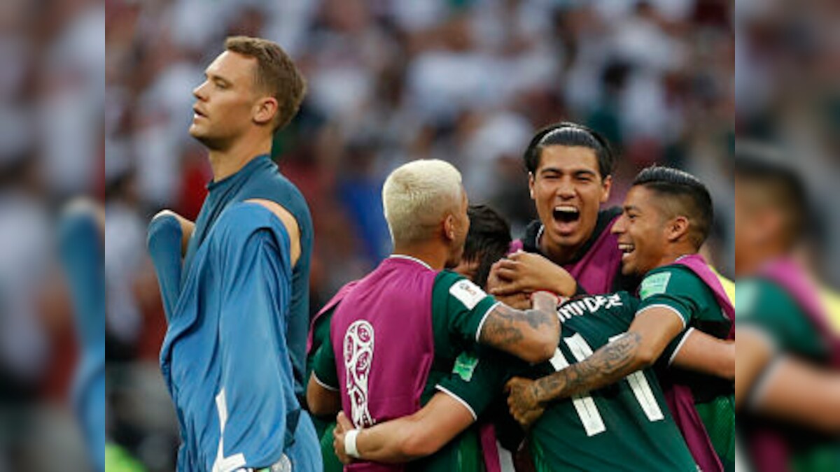 FIFA World Cup 2018: Defending champions Germany crash to shock defeat against Mexico in opening match