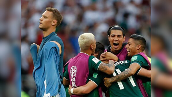 FIFA World Cup 2018: Defending champions Germany crash to shock defeat against Mexico in opening match