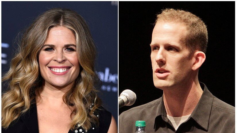 This combination photo shows Jennifer Lee at the world premiere of "A Wrinkle in Time" in Los Angeles on Feb. 26, 2018, left, and Pete Doctor at the Santa Barbara International Film Festival in Santa Barbara, Calif., on Feb. 6, 2010. AP