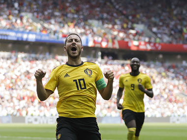 FIFA World Cup 2018: Romelu Lukaku, Eden Hazard net braces in Belgium's 5-2 thrashing of Tunisia FIFA World Cup 2018: Romelu Lukaku, Eden Hazard net braces in Belgium's 5-2 thrashing of Tunisia