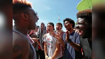 XXXTentacion mourned by thousands of fans at rapper's open-casket public memorial in Florida