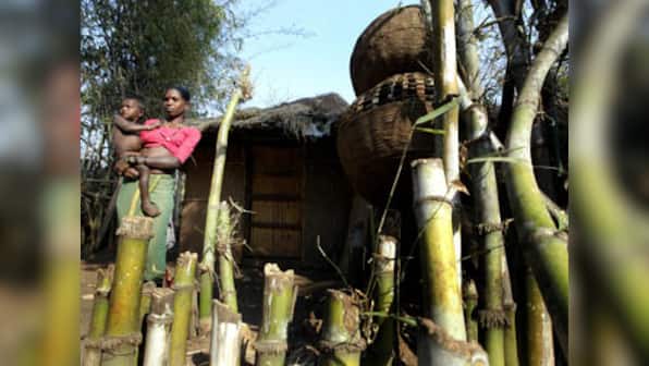 Telangana tribes step up protests demanding removal of Lambadas from ST list, hoist black flags atop houses