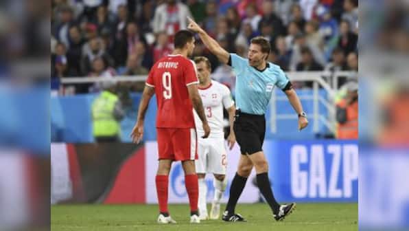 FIFA World Cup 2018: Serbia coach Mladen Krstajic calls for referee 'to be tried in The Hague' after Switzerland loss