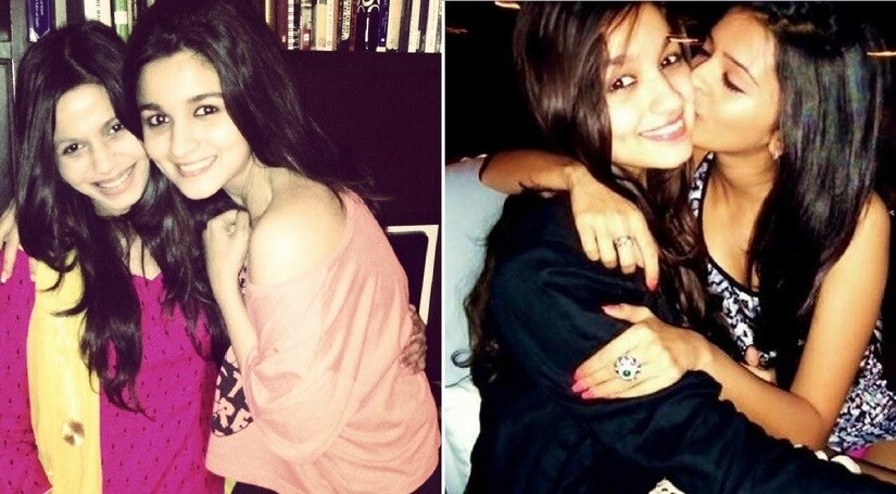 Shaheen (L) and Alia Bhatt. Image via Twitter